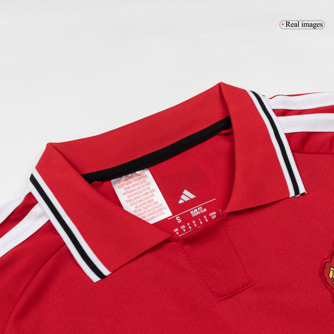 CUNHA #10 Manchester United Casa Camisa 2026/27 Vermelho UCL