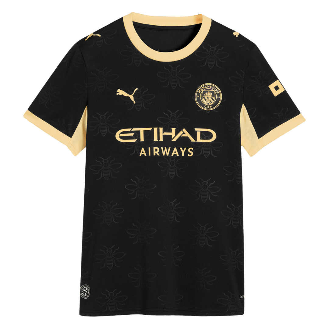 Mulheres Manchester City Alternativa Camisa 2026/27 Preto