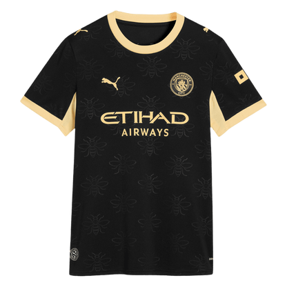Mulheres Manchester City Alternativa Camisa 2026/27 Preto