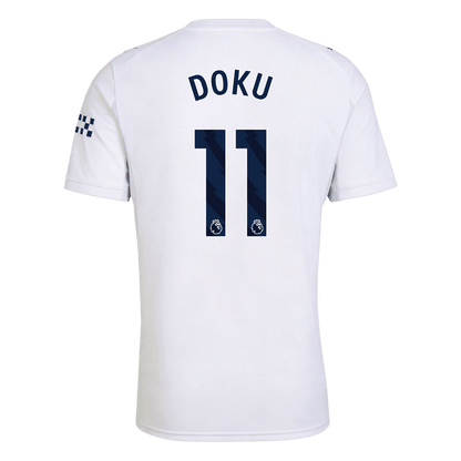 DOKU #11 Manchester City Terceira Camisa 2026/27 Branco