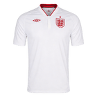 Retrô England Casa Camisa 2012 Branco