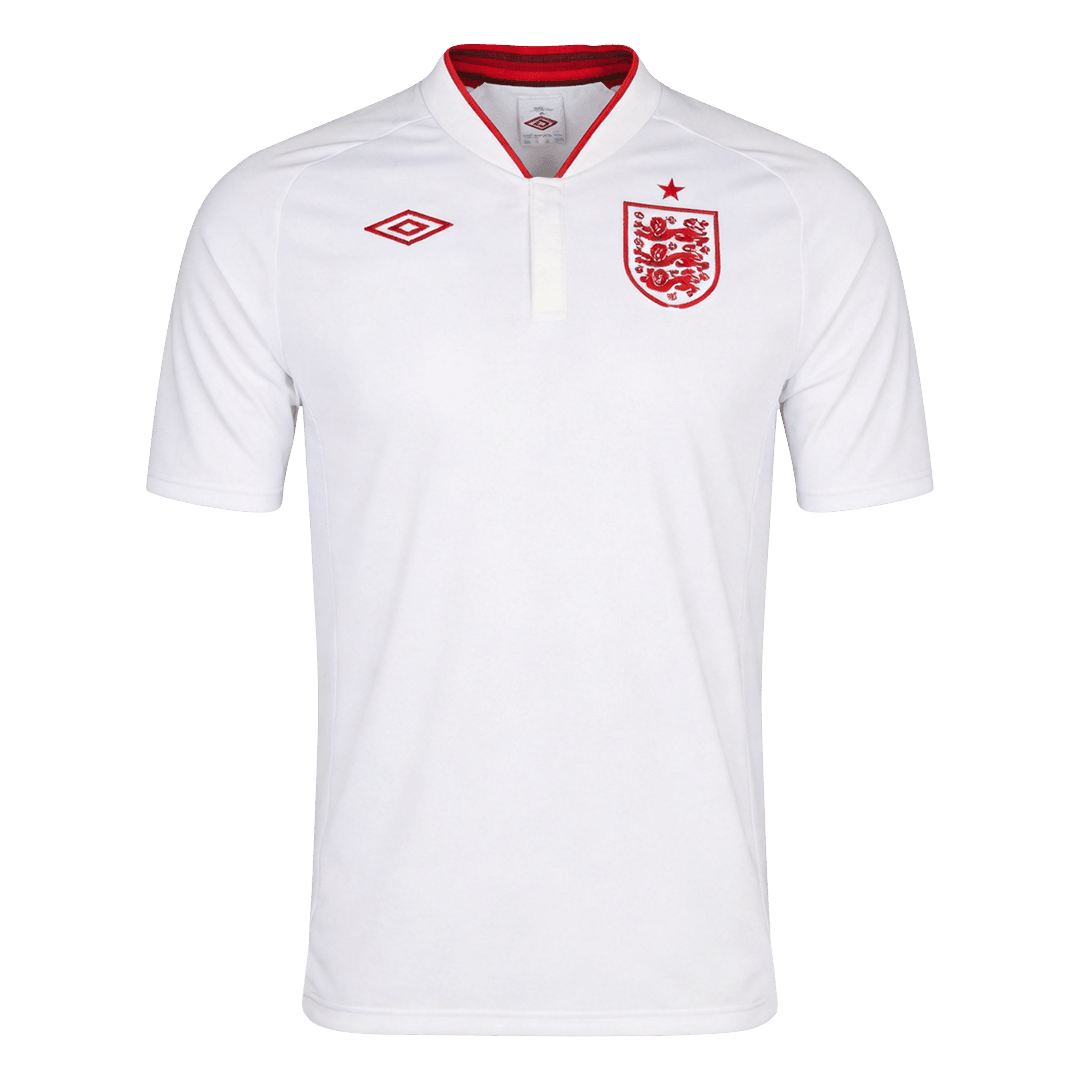 Retrô England Casa Camisa 2012 Branco