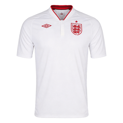 Retrô England Casa Camisa 2012 Branco