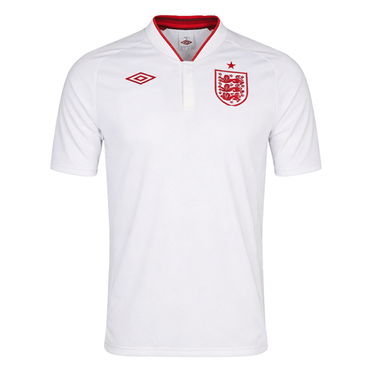 Retrô England Casa Camisa 2012 Branco
