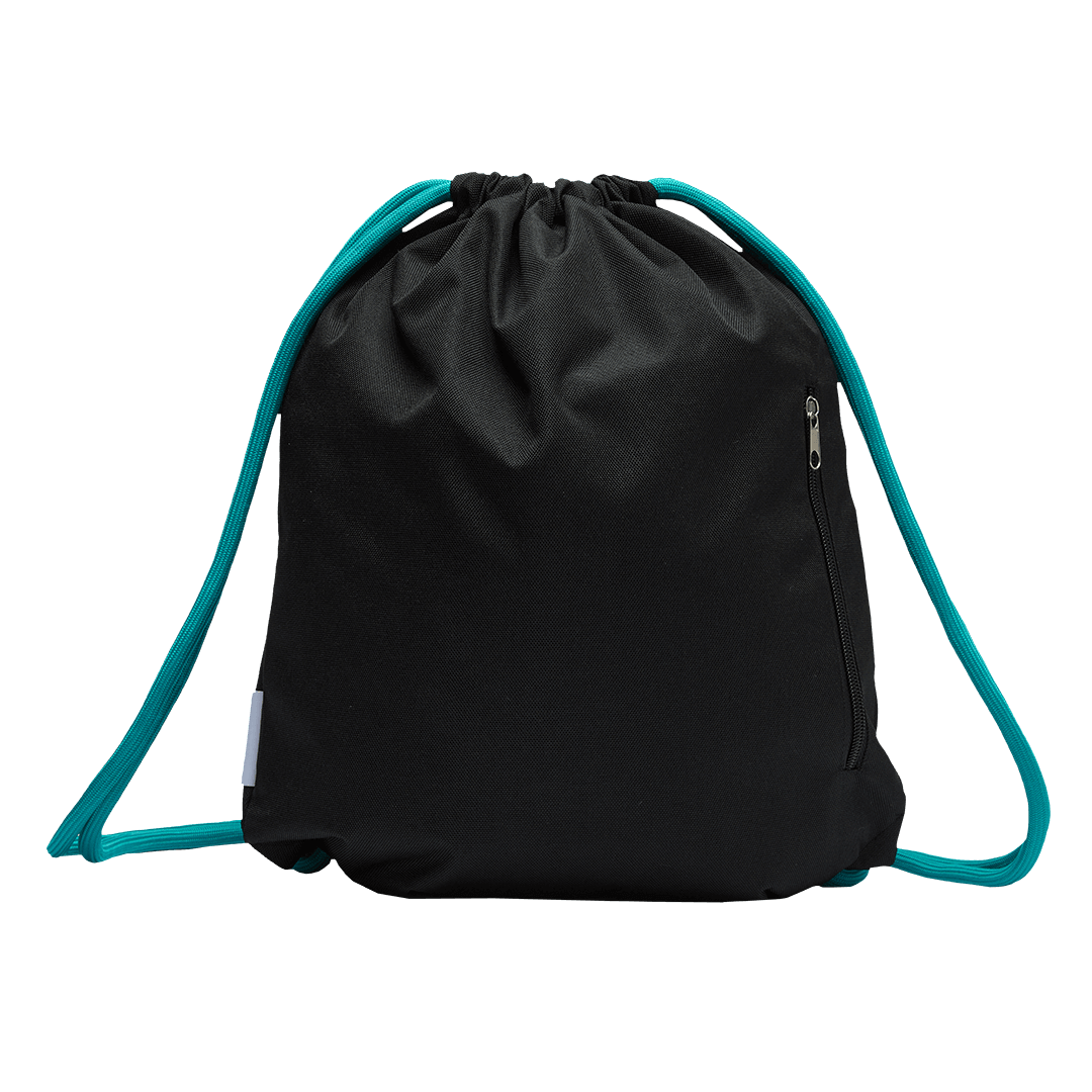 Real Madrid Mochila De Ginástica Preta