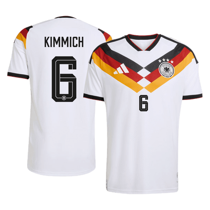 Jogador KIMMICH #6 Germany Casa World Cup Futebol Camisas 2026 Branco