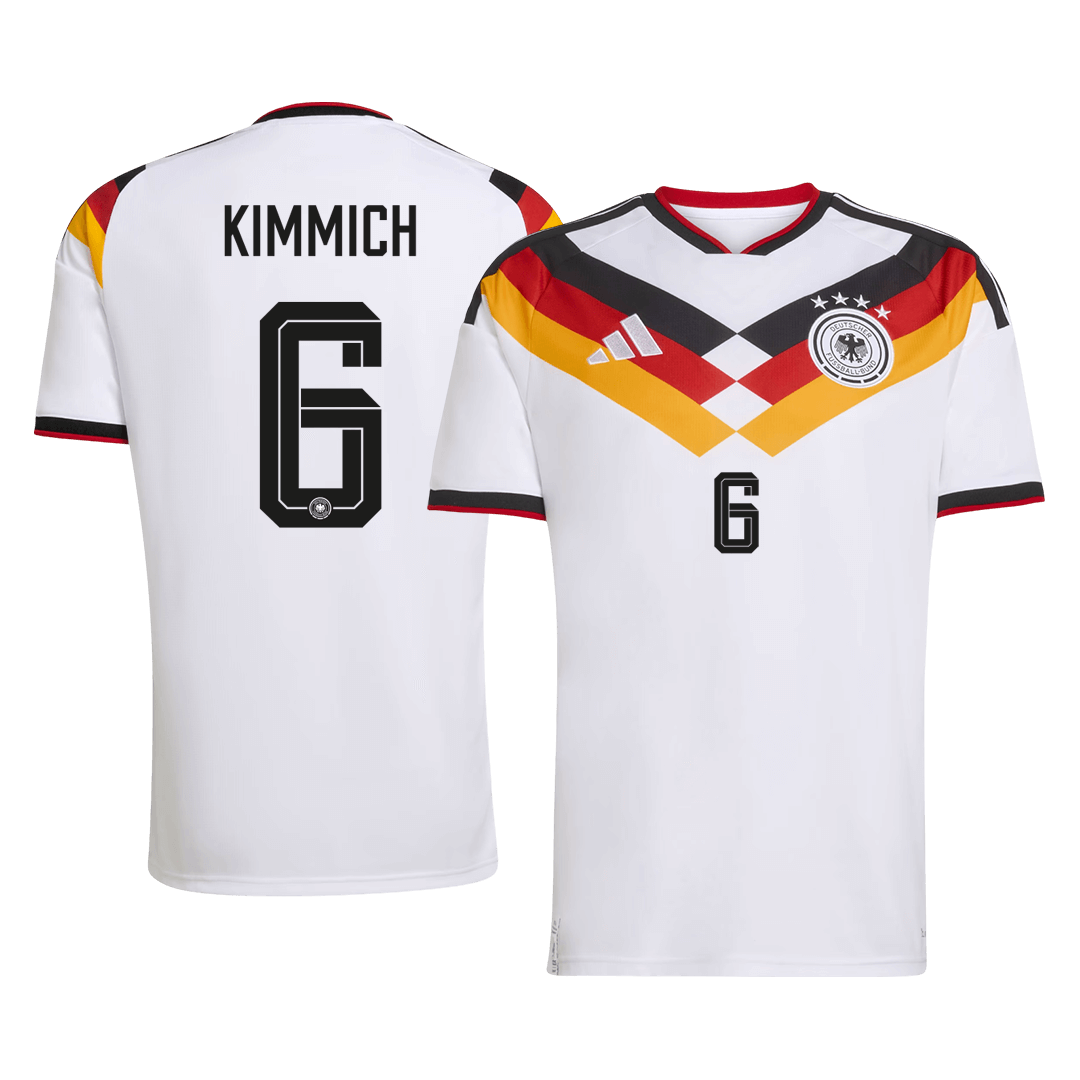 KIMMICH #6 Germany Casa Camisa 2026 Branco