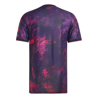 Versão do Jogador Bayern Munich Terceira Futebol Camisas 2026/27 Roxo