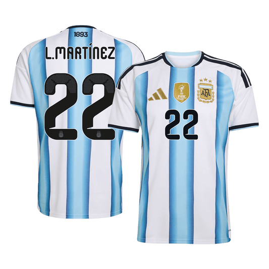 L.MARTÍNEZ #22 Argentina Casa Camisa 2026