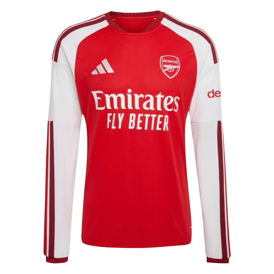 Arsenal Casa Manga comprida Camisa 2026/27 Vermelho