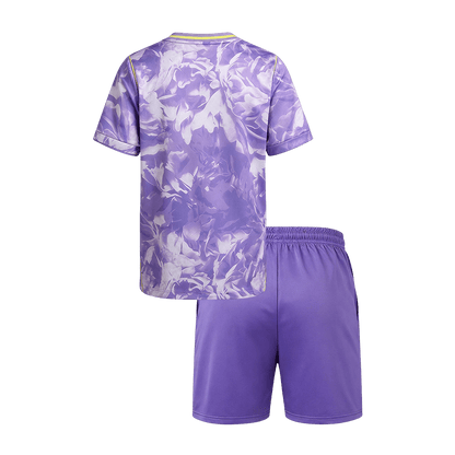 South Korea Infantil 
 Fora Copa do Mundo World Cup Futebol Camisa 2026 Roxo