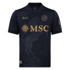 Versão do Jogador Napoli Terceira Futebol Camisas 2026/27 Preto