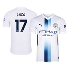 Versão do Jogador FODEN #47 Manchester City Terceira Futebol Camisas 2026/27 Branco