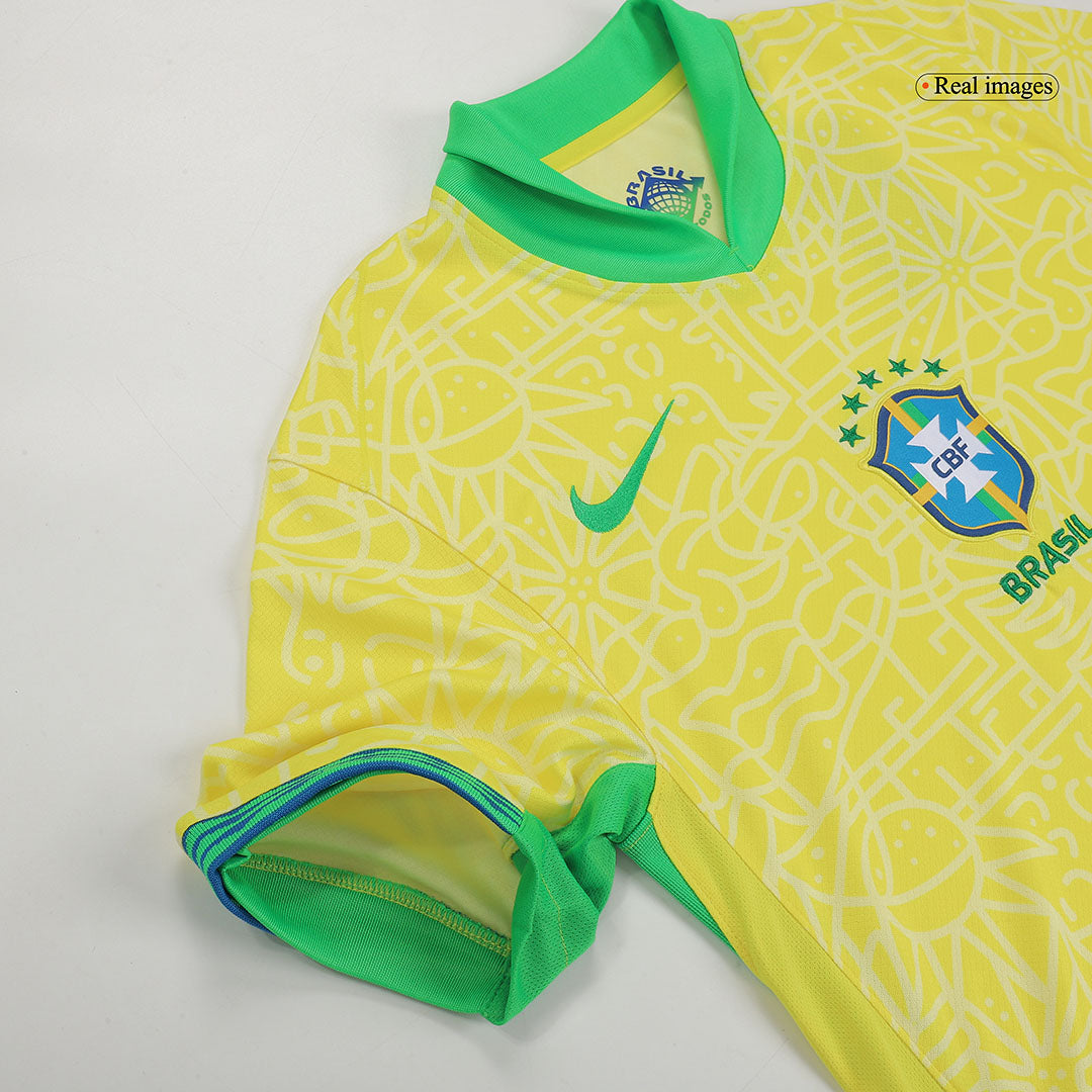 Camisola de futebol do Brasil Home Shirt 2024