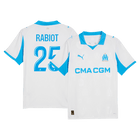 RABIOT #25 Marseille Casa Camisa 2025/26 Branco