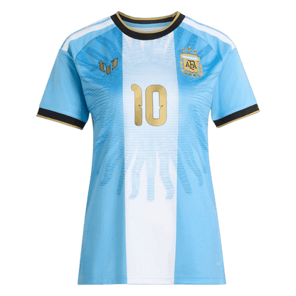 Mulheres MESSI #10 Argentina Camisa 2026