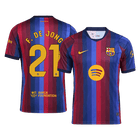 F. DE JONG #21 Barcelona Casa Camisa 2026/27