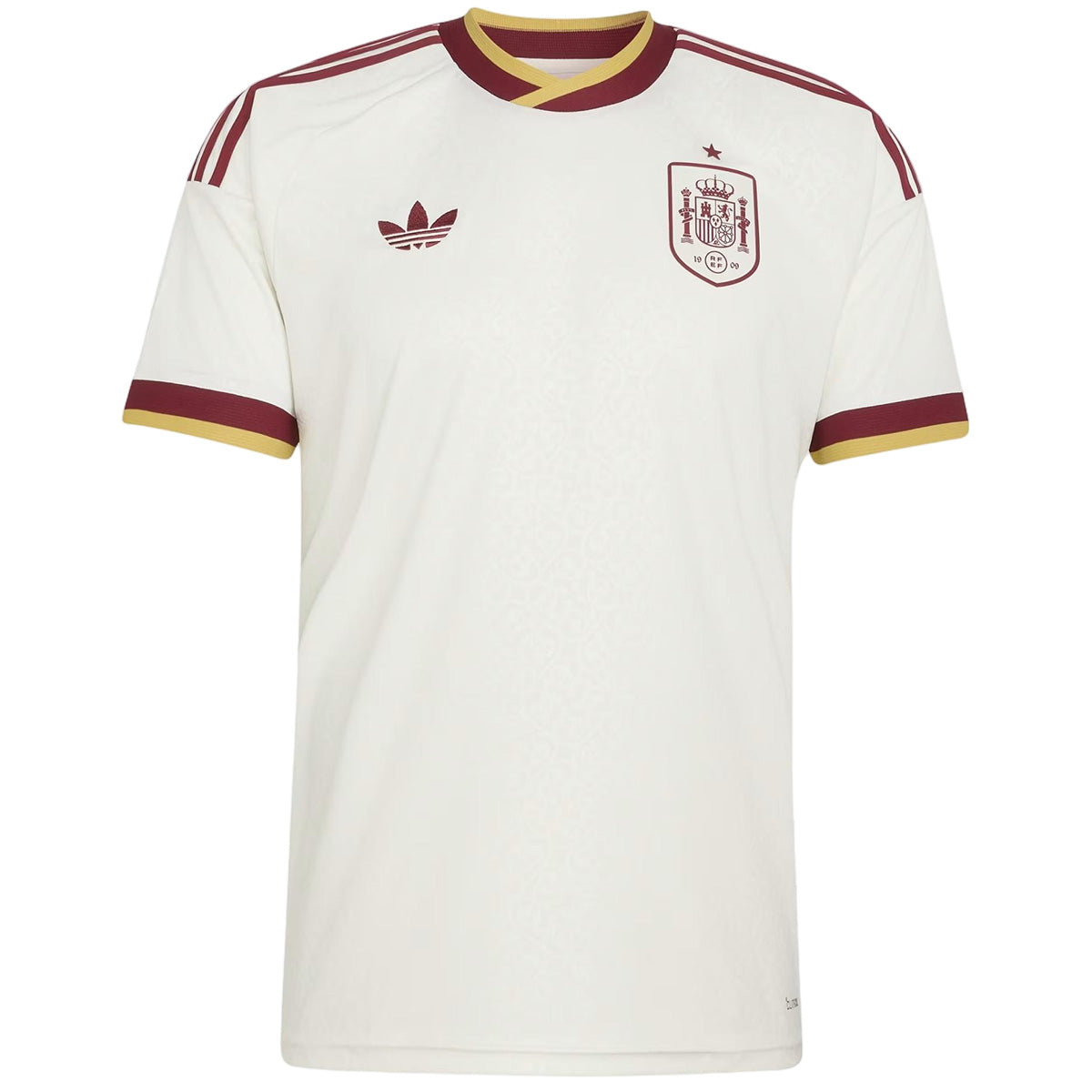 Espanha Fora Copa do Mundo Camisa 2026 Branco