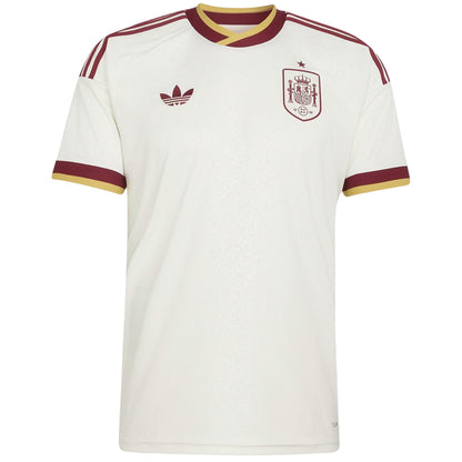 Espanha Fora Copa do Mundo Camisa 2026 Branco