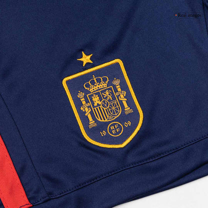 Spain Infantil 
 Casa World Cup Futebol Camisa Conjunto (Camisa+Shorts+Meias) 2026 Vermelho