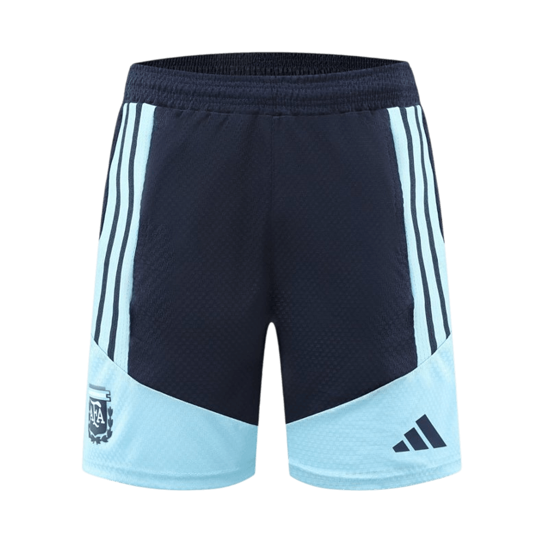Versão Do Jogador Argentina Copa do Mundo Camisa Conjunto(Camisa+Calções) 2026 Branco