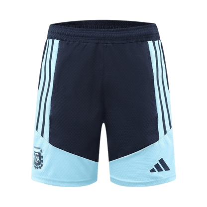 Versão Do Jogador Argentina Copa do Mundo Camisa Conjunto(Camisa+Calções) 2026 Branco