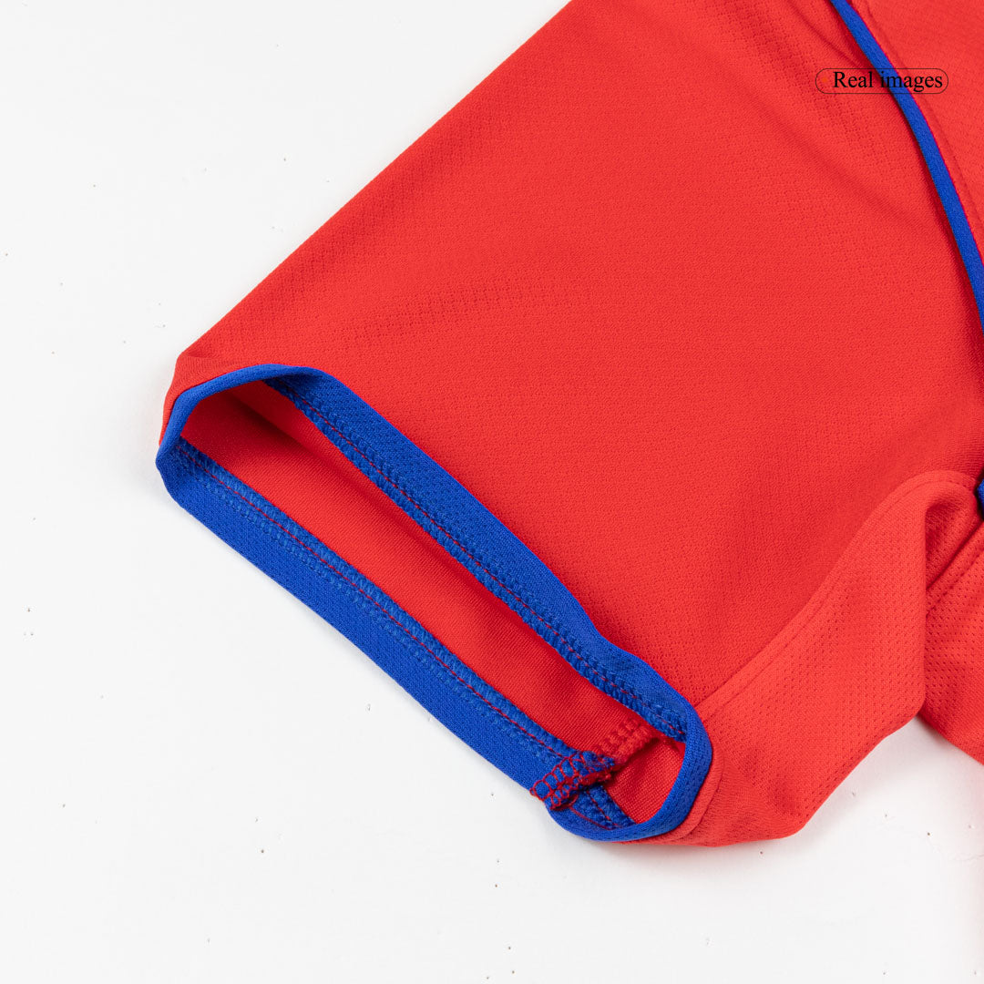 VITINHA #17 PSG Fora Terceira Camisa 2025/26 Vermelho