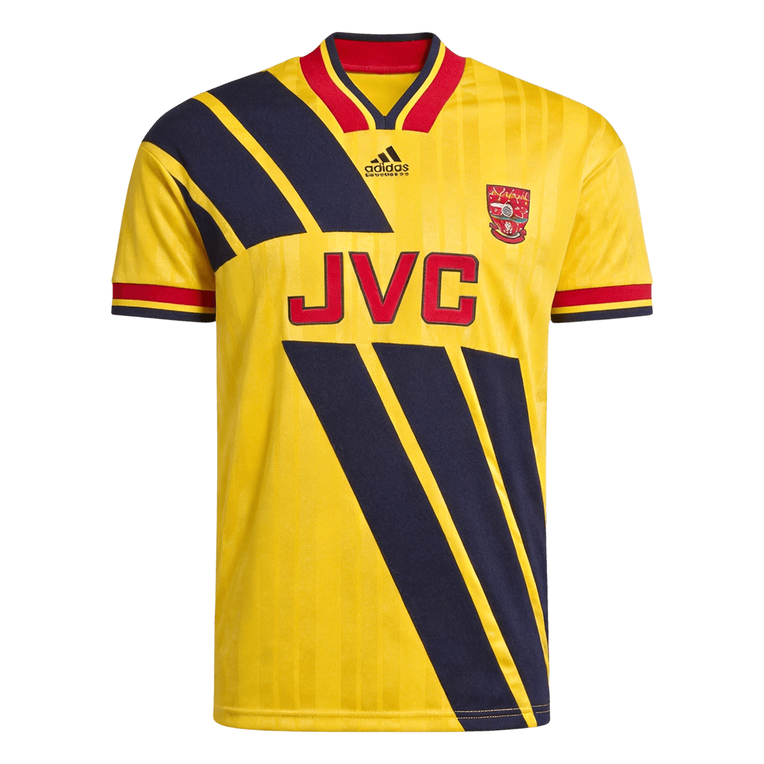 Retrô Arsenal Fora Camisa 1993/94 Amarelo