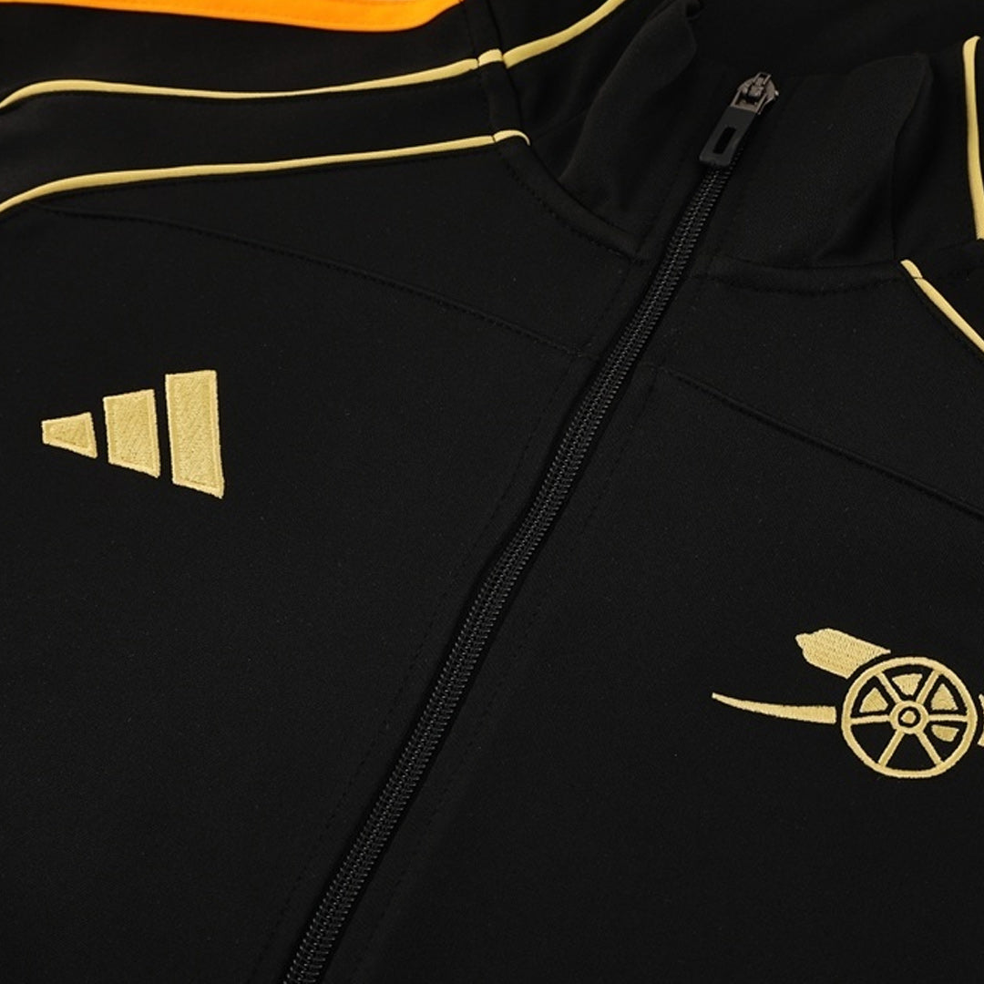 Arsenal Treino Jaqueta Conjunto (Jaqueta + Calças) 2025/26 Preto