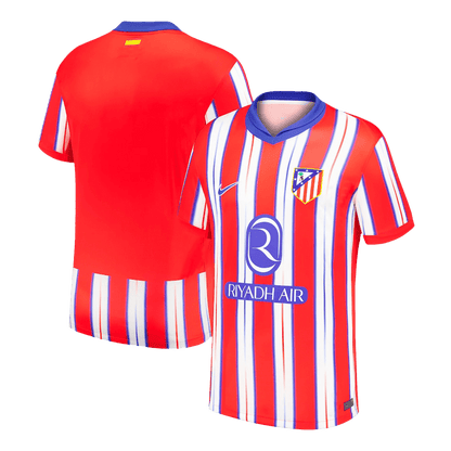 Camiseta de fútbol personalizada del Atlético de Madrid (local) 2024/25