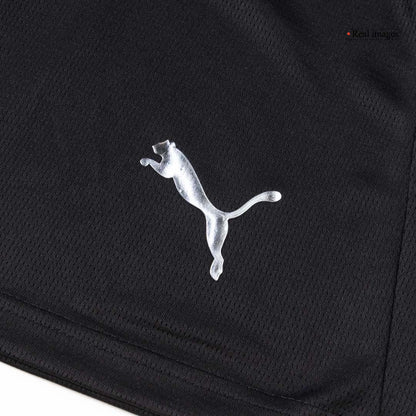 Manchester City Fora Camisa Conjunto(Camisa+Calções+Meias) 2025/26 Preto