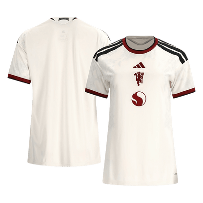 Mulheres Manchester United Terceira Camisa 2026/27 Branco