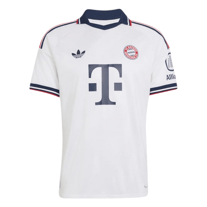 Versão do Jogador Bayern Munich Fora Futebol Camisas 2026/27 Branco
