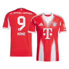 【Super Qualidade】KANE #9 Bayern Munich
 Casa Futebol Camisa 2025/26 Vermelho