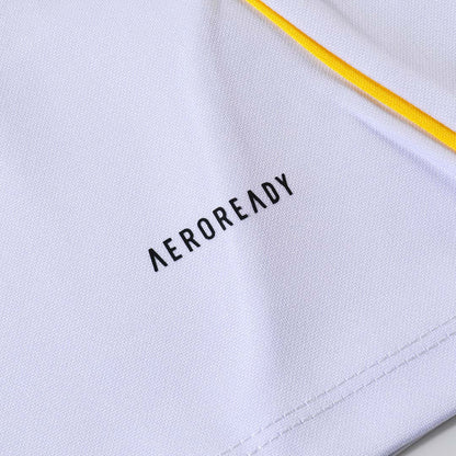 Real Madrid Zíper Moletom Conjunto (Top+Calças) 2025/26 Branco