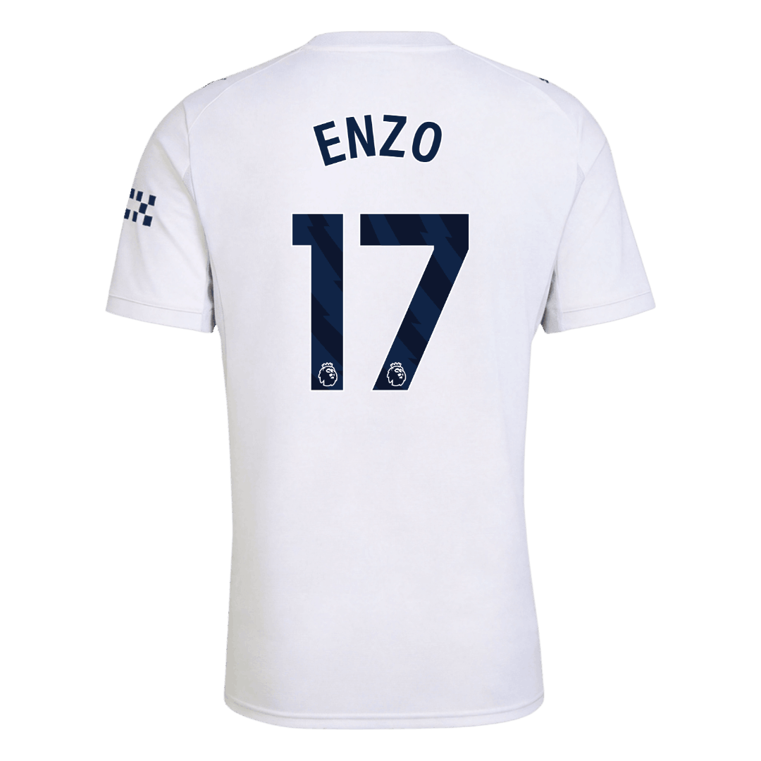ENZO #17 Manchester City Terceira Camisa 2026/27 Branco