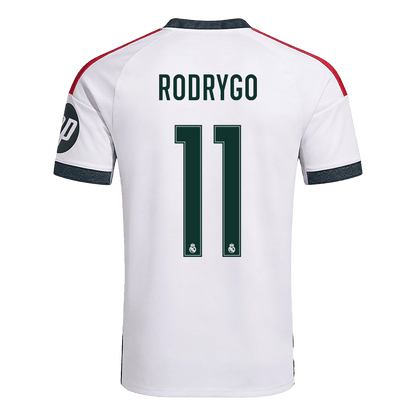 【Super Qualidade】RODRYGO #11 Real Madrid
 Casa Futebol Camisa 2026/27 Branco