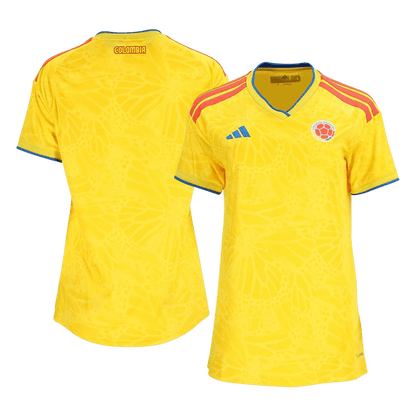 Mulheres Colombia Principal Camisa World Cup 2026 Amarelo