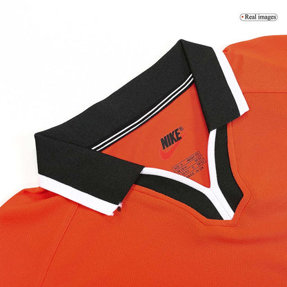 Retrô Netherlands Casa Copa do Mundo Camisa 1998 Laranja