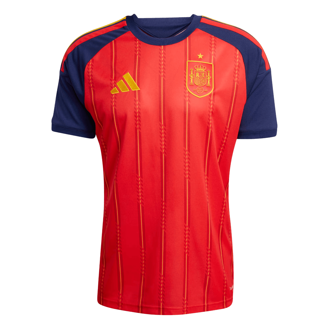 Spain Casa Copa do Mundo Camisa 2026 Vermelho - camisola de futebol para adeptos em Portugal