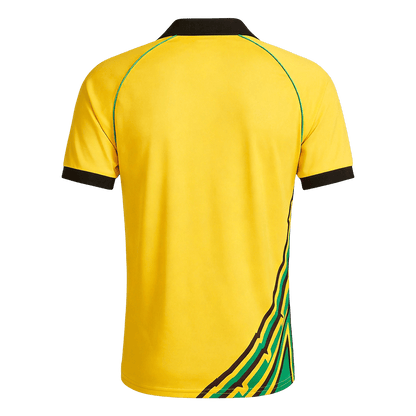 Retrô Jamaica Casa Camisa 1998 Amarelo