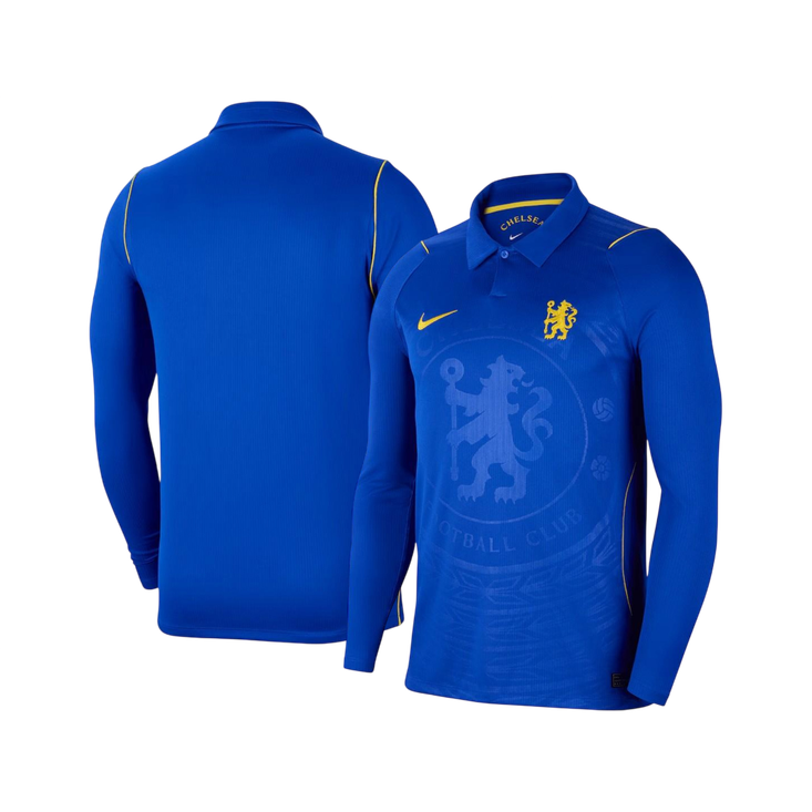 Chelsea Casa Manga comprida Camisa 2026/27 Azul