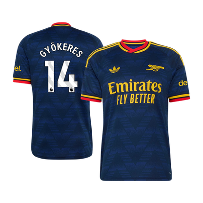 GYÖKERES #14 Arsenal Fora Camisa 2026/27 Azul