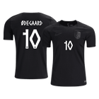 ØDEGAARD #10 Norway Fora Copa do Mundo Camisa 2026 Preto