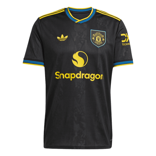 Manchester United Fora Terceira Camisa 2025/26- Preto