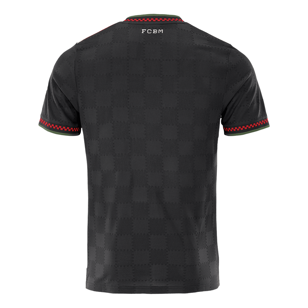 Autêntica Bayern Munich Fora Terceira Camisa Conjunto (Camisa + Calções) 2025/26 Preto