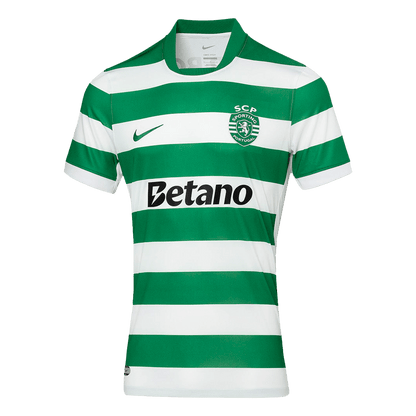 Sporting CP Casa Camisa 2025/26-Verde&branco