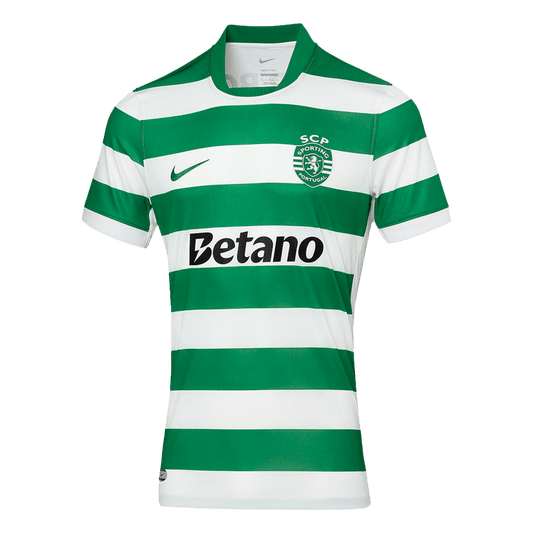 Sporting CP Casa Camisa 2025/26-Verde&branco