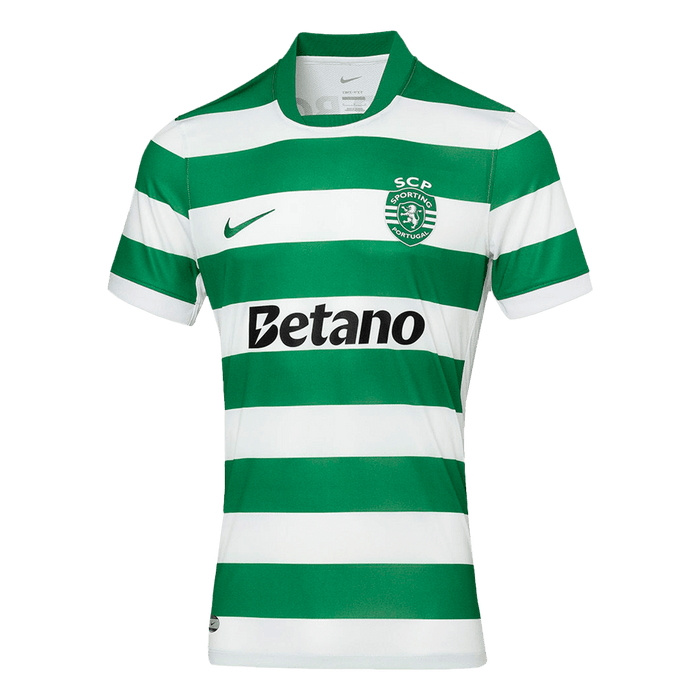 Sporting CP Casa Camisa 2025/26-Verde&branco camisola de futebol