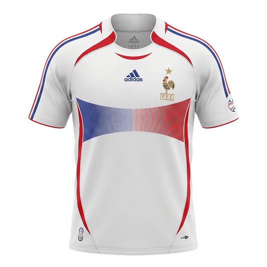 Retrô France Fora Camisa 2006 Branco